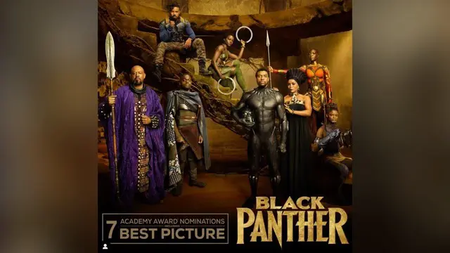 Film superhero Black Panther masuk dalam jajaran nominasi best picture Oscar. Capaian ini menjadi sejarah baru dalam nominasi Oscar 2019.
