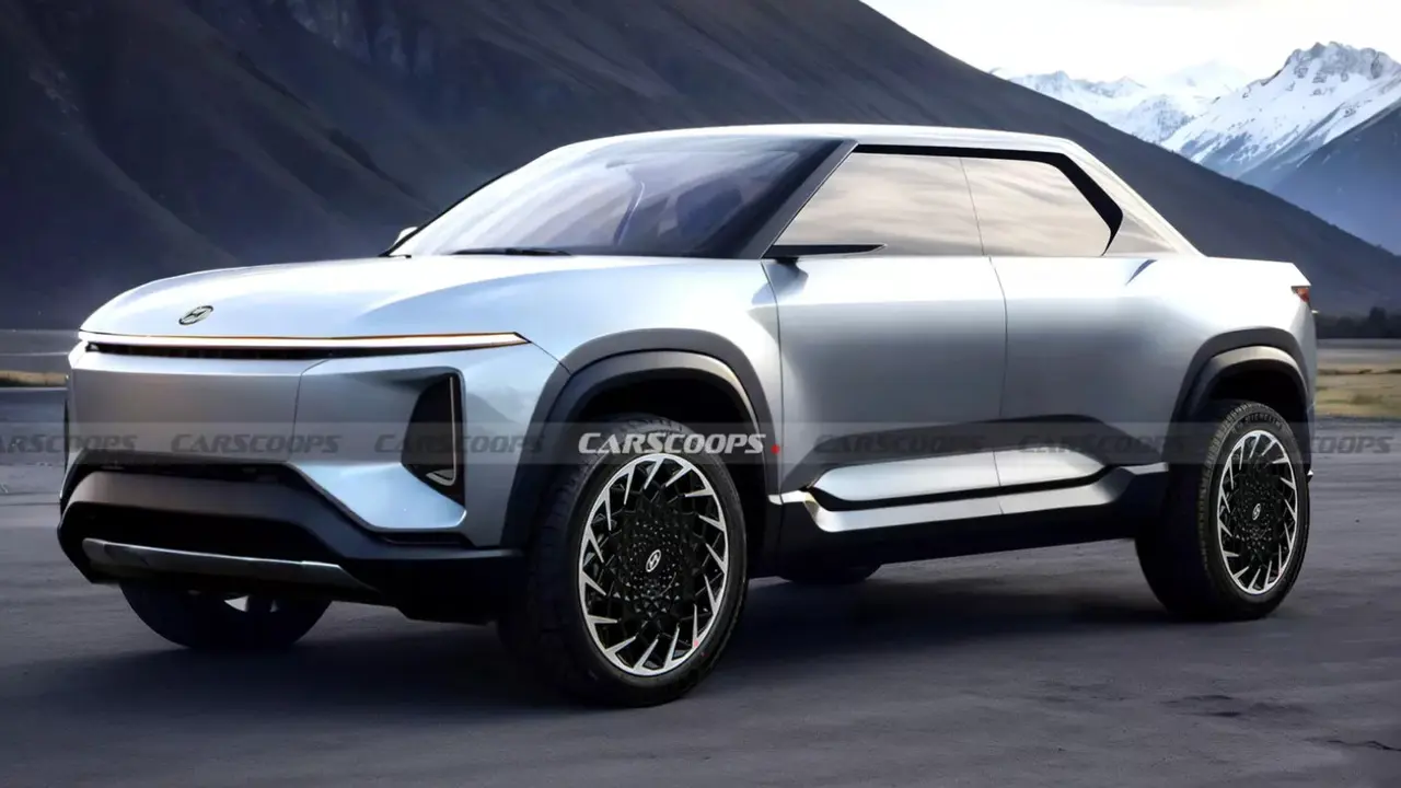Hyundai Daftarkan Merek Dagang Pikap Listrik Ioniq T10 di Australia (Carscoops)