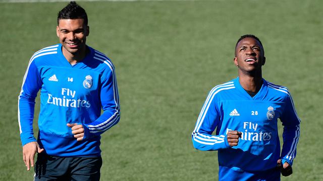 Intip Latihan Pemain Real Madrid dan Barcelona Jelang El Clasico