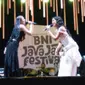 Penampilan Mezzaluna dan Mea Shahira di Java Jazz 2024 yang bertempat di JIEXpo, Kemayoran, Jakarta Pusat, Sabtu (25/6/2027). (Dok. Via M. Altaf Jauhar)