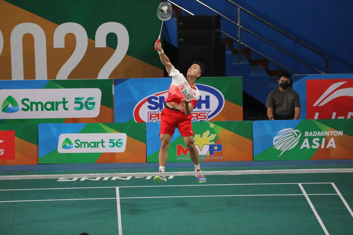 Anthony Ginting, Kejuaraan Asia 2022