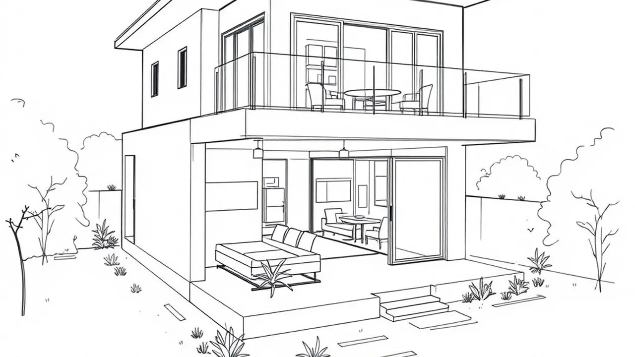 Rekomendasi Sketsa Gambar Rumah Minimalis Modern