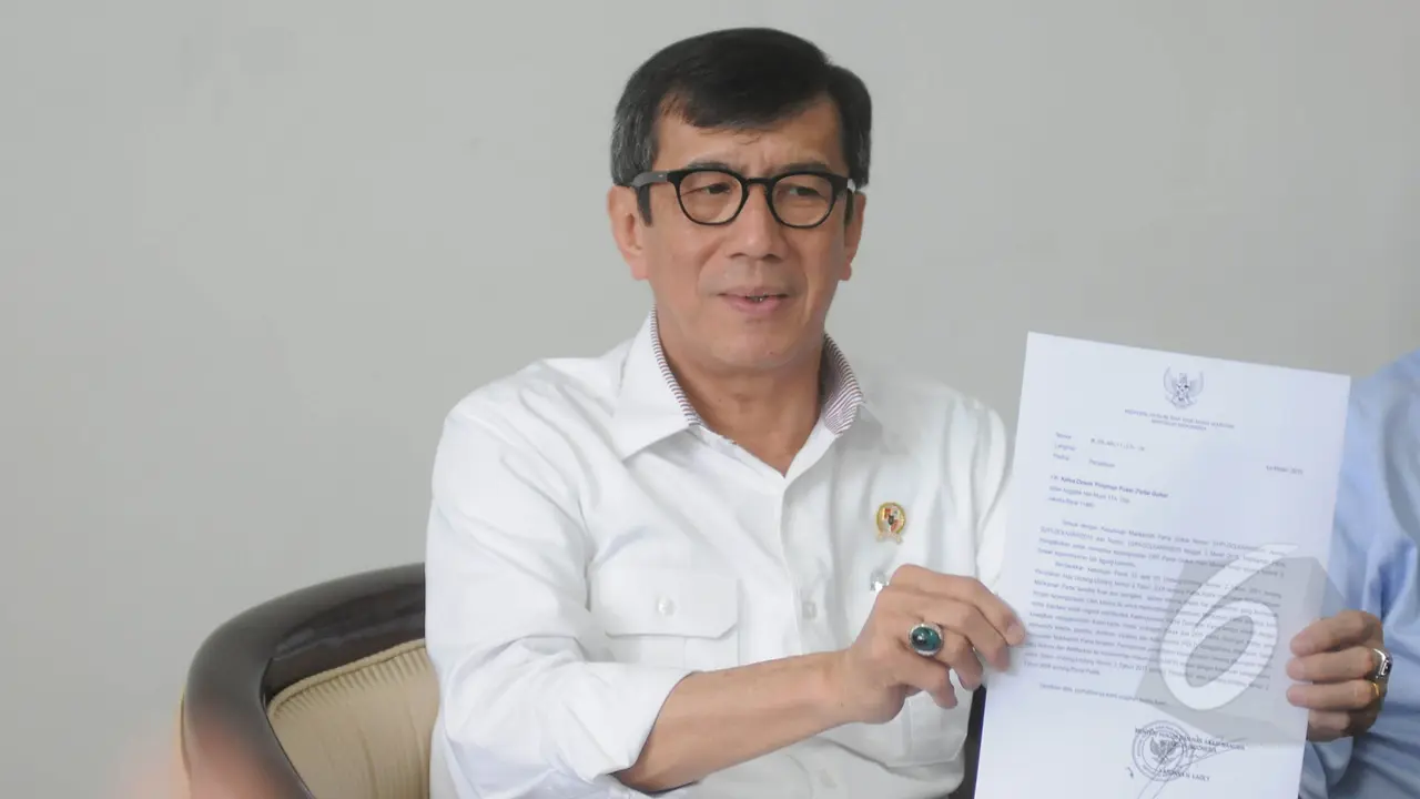 Menkumham Sahkan Kepengurusan Golkar Kubu Agung Laksono