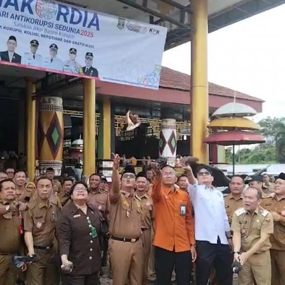 Bupati Lampung Tengah Ardito Wijaya di Hari Anti Korupsi Sedunia