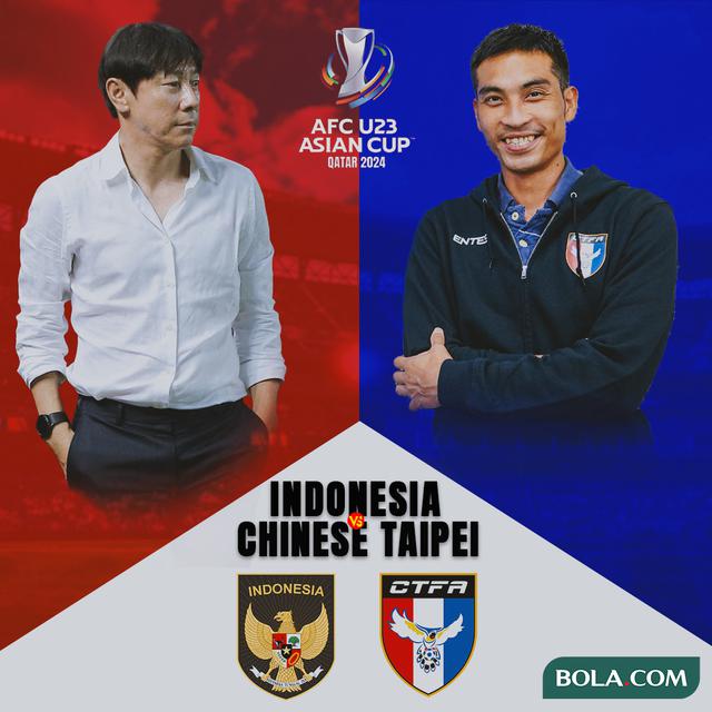 Piala Asia U-23 - Duel Pelatih Timnas Indonesia U-23 Vs Chinese Taipai U-23: Shin Tae-yong Vs Zeng Tailin