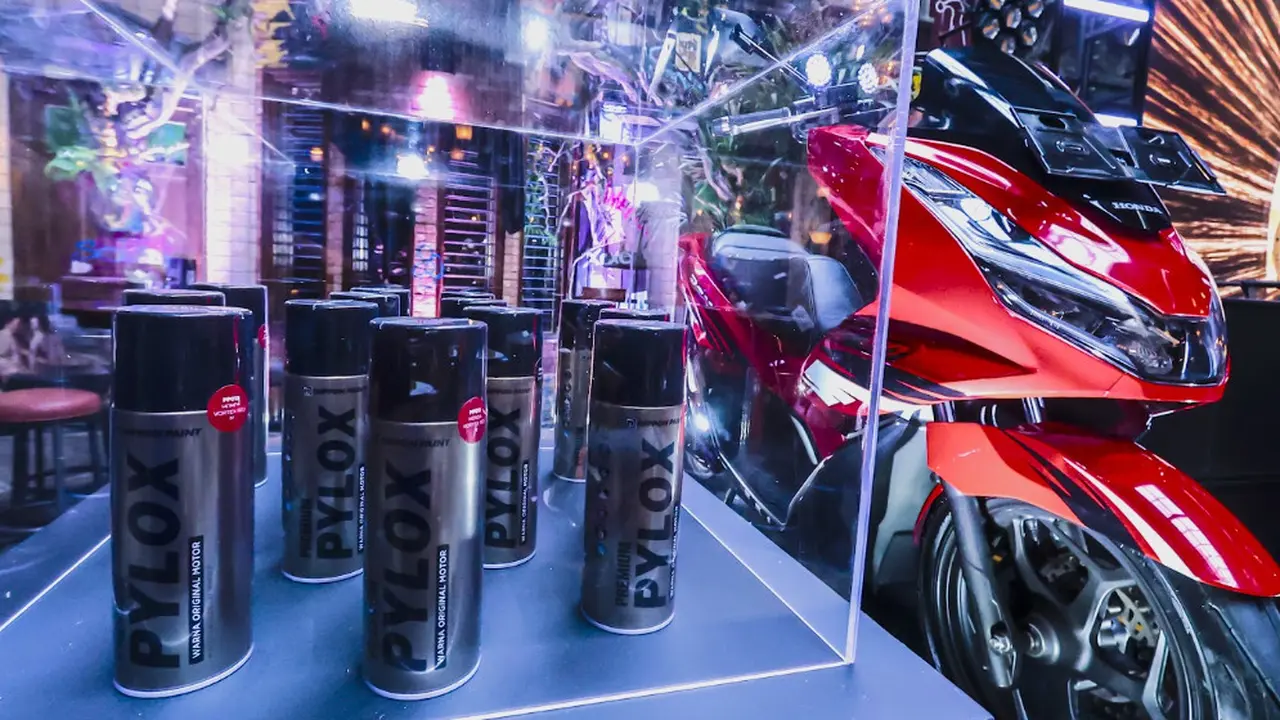Pylox Luncurkan Cat Semprot Motor dengan 77 Warna (ist)