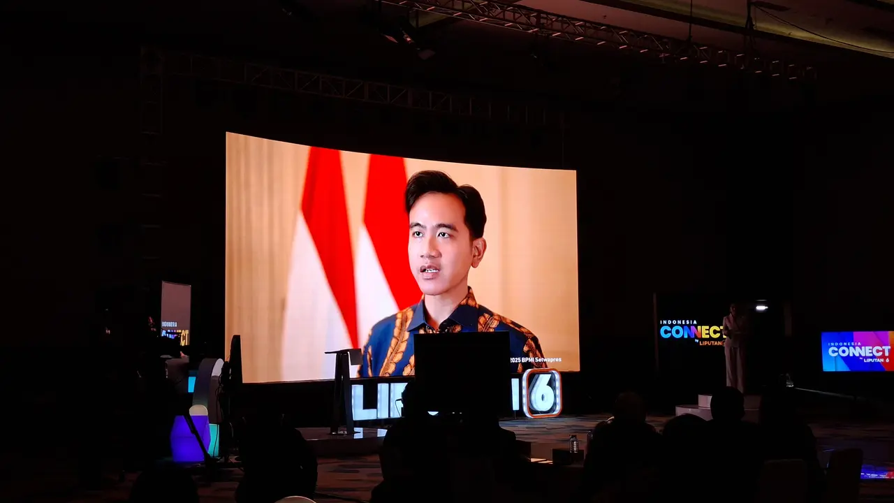 Wakil Presiden Gibran Rakabuming Raka di Indonesia Connect Outlook 2026