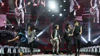 One Direction kembali menyapa penggemarnya di Indonesia lewat film layar lebar kedua yang diberi tajuk One Direction: Where We Are.