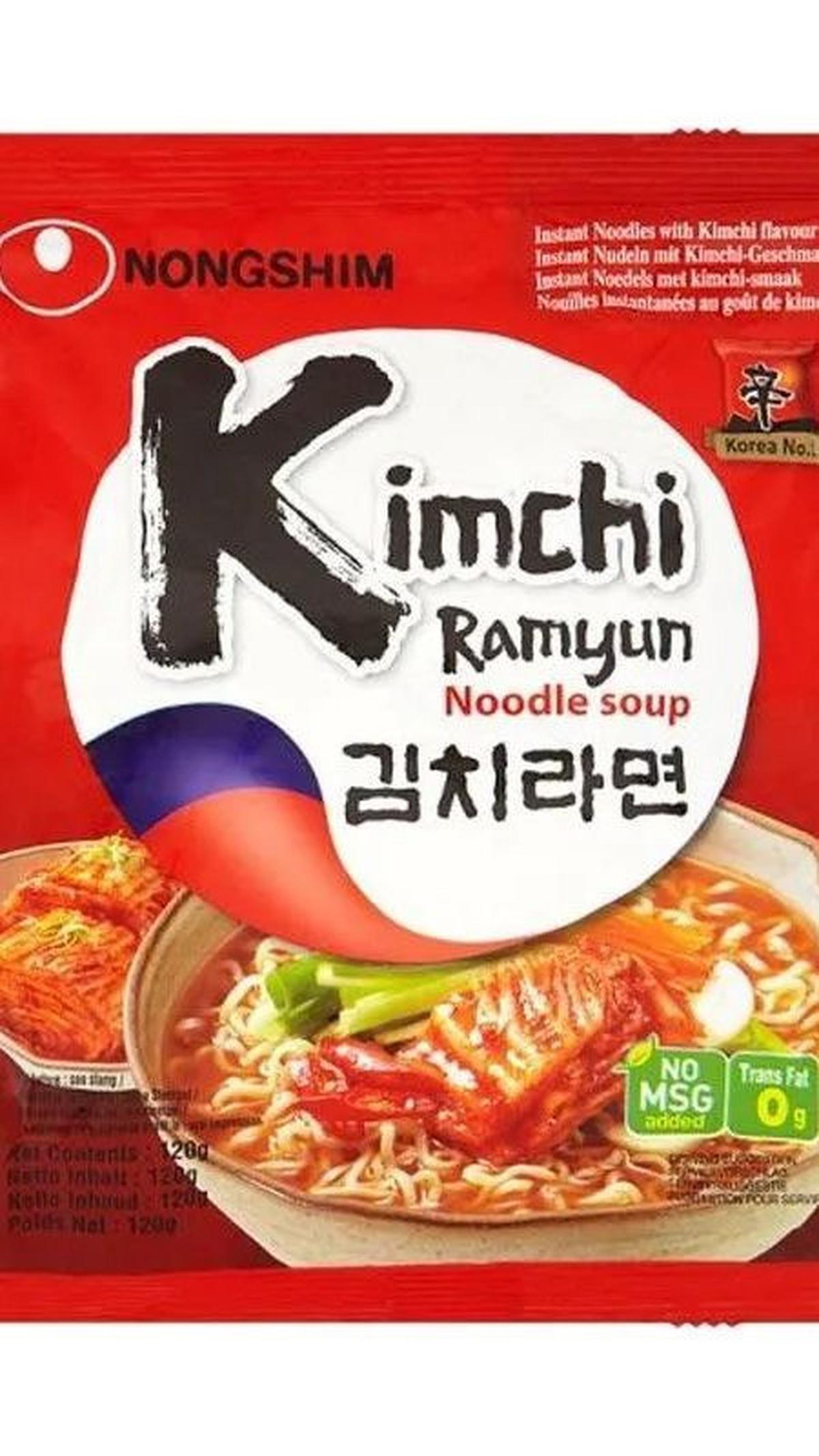4.&nbsp;Nongshim Kimchi Ramyun
