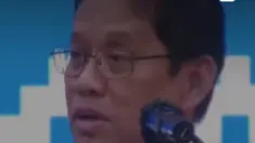 Purbaya Yudhi Sadewa sampaikan pidato singkat dalam acara serah terima jabatan Menteri Keuangan kepada Suahasil Nazara. Momen tersebut berlangsung di Kantor Pusat Kementerian Keuangan, Jakarta, Selasa (15/9)