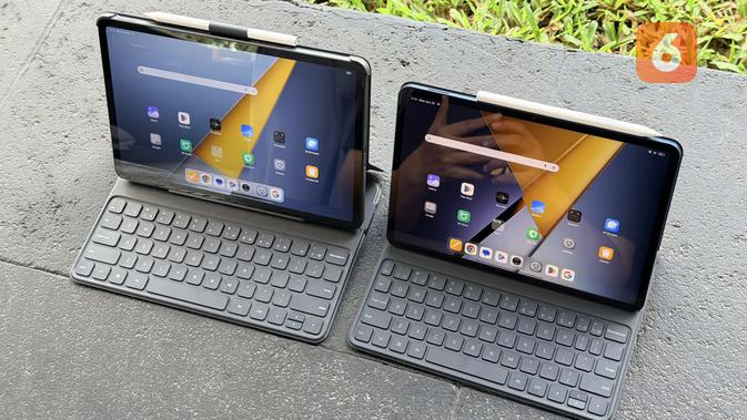 Poco Pad X1 dan Pad M1. (Liputan6.com/ Yuslianson)