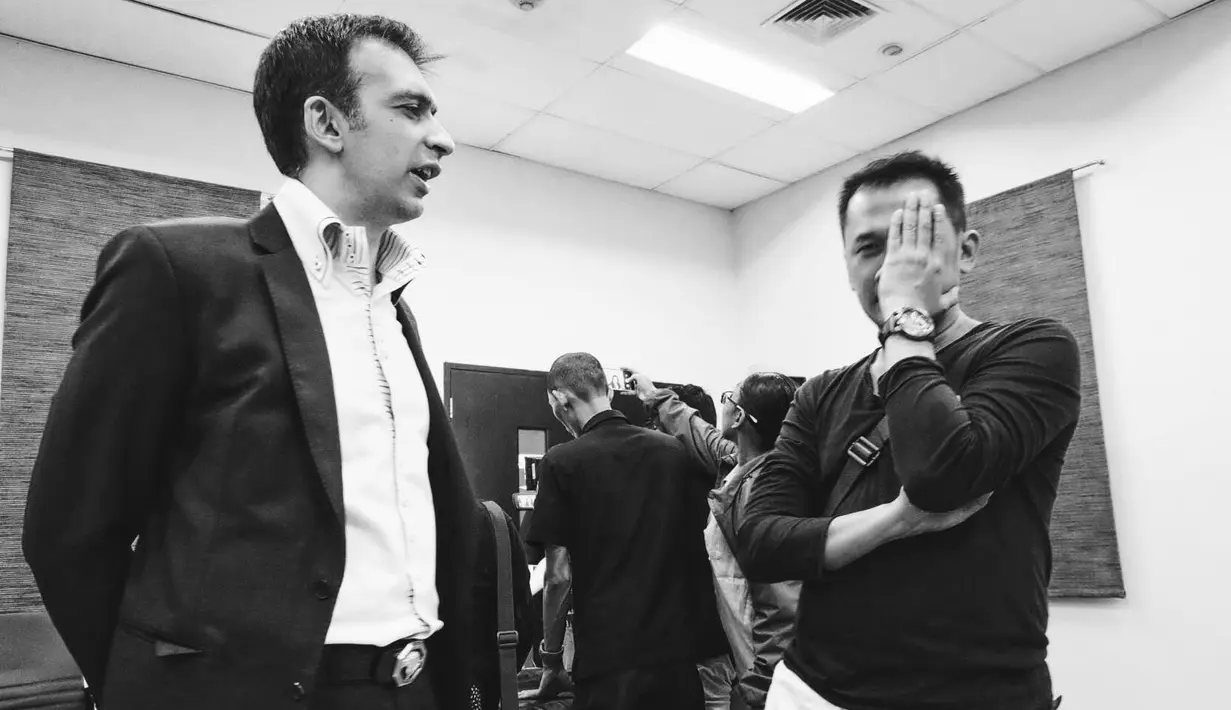 Yang mendukung salah satunya Manoj Punjabi, CEO MD Pictures yang menyanyangkan kenapa DNI tidak dibuka dari dulu. (Dezmond Manullang/Bintang.com)