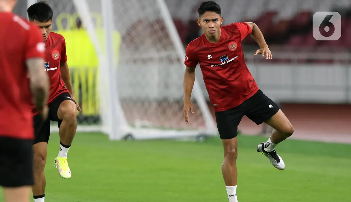 Hanya satu pemain yang bakal absen yakni Sandy Walsh lantaran mengalami cedera dan harus menjalani pemulihan. (Liputan6.com/Helmi Fithriansyah)