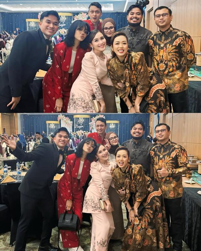 Dikelilingi Teman-Teman, Ayu Tetap Tampil Stand Out