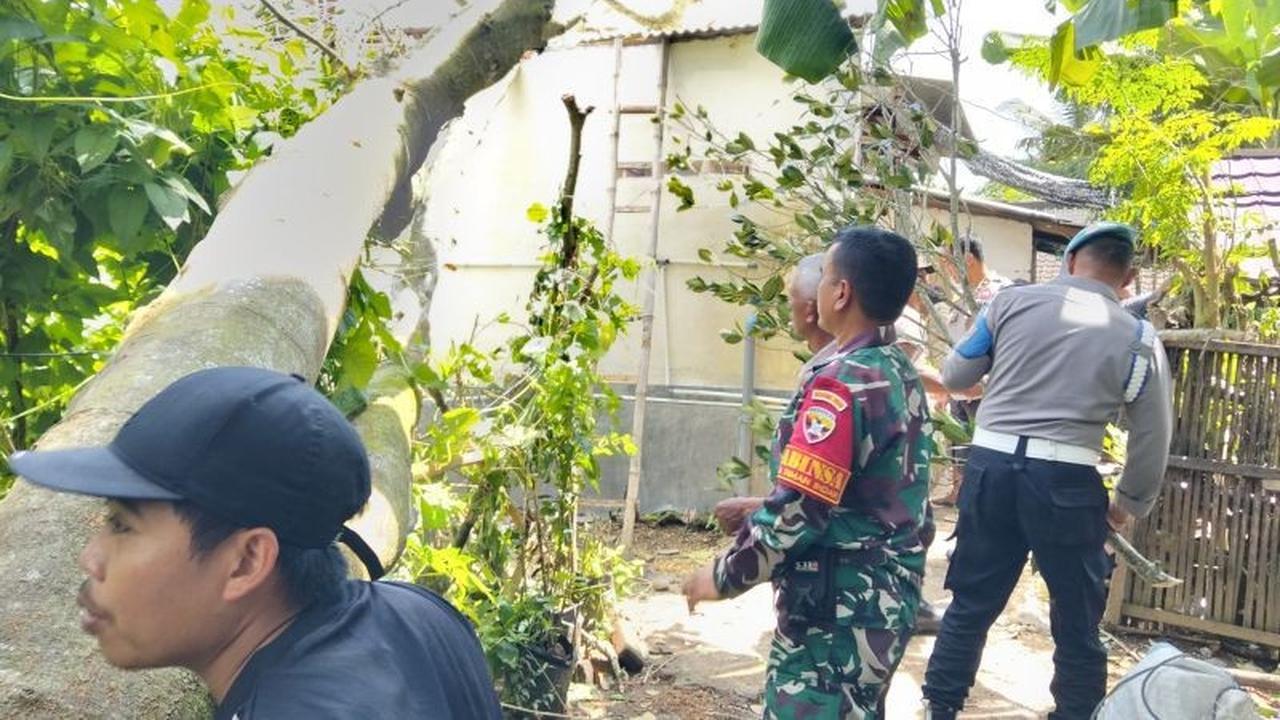 Babinsa Lombok Tengah Diinstruksikan Respons Cepat Tangani Dampak Cuaca Ekstrem