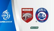Prediksi Borneo FC vs Arema FC. (Bola.com/Wiwig Prayugi)