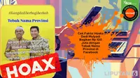 Cek Fakta: Hoaks Dedi Mulyadi Bagikan Rp 100 Juta dengan Tebak Nama Provinsi di Facebook