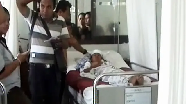 Kejam, Ayah Tega Aniaya Anak dengan Sabit
