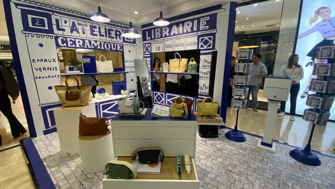 Kolaborasi Longchamp dan Seniman Prancis Hadir di Plaza Indonesia Lewat Pop-Up Bertema Parisian Craftsmanship (photo by fimela.com)
