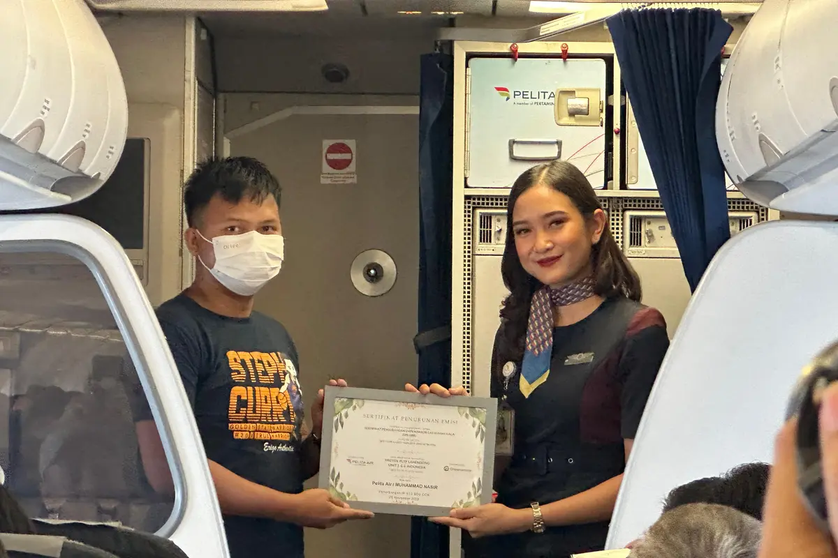 Rute baru Pelita Air, Jakarta-Banjarmasin. (Liputan6.com/ ist)