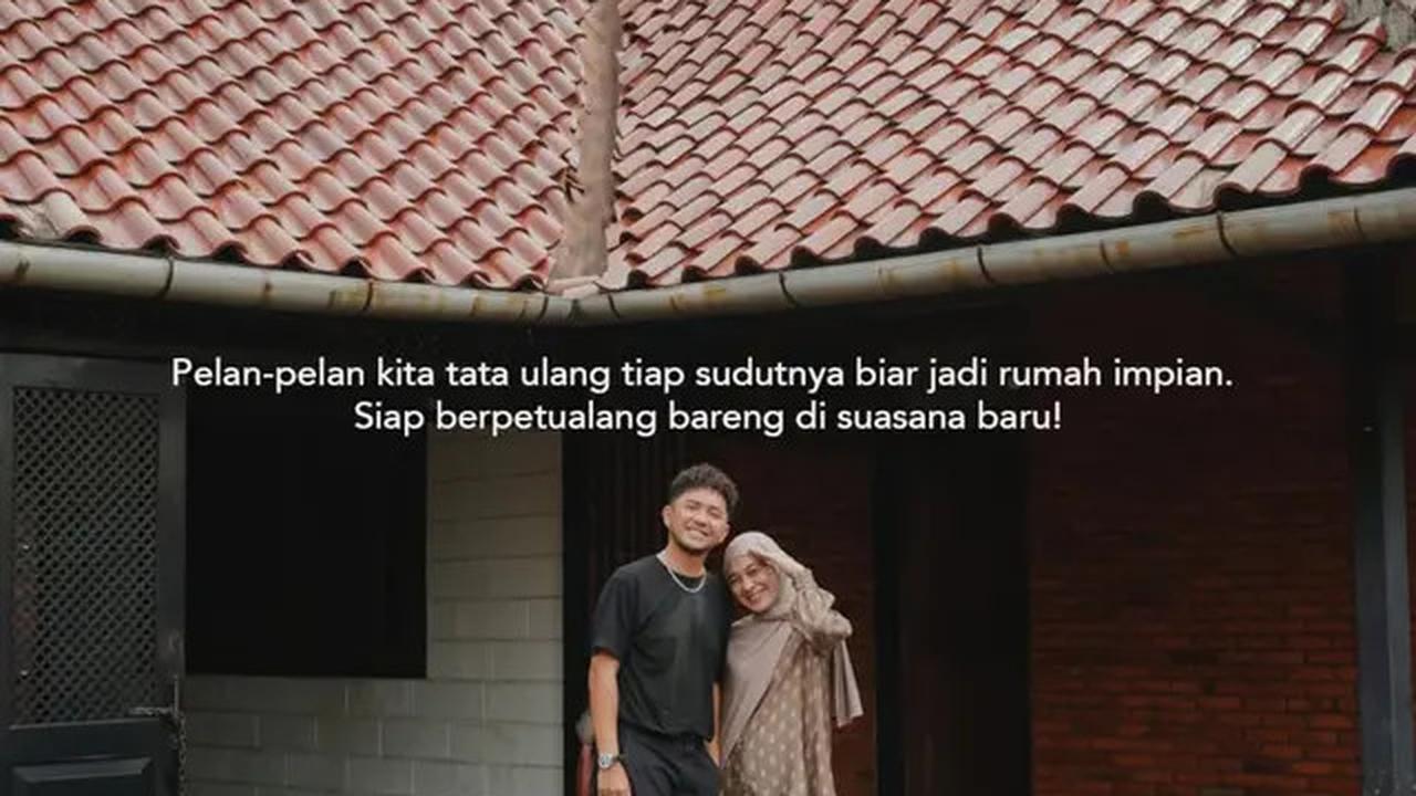 9 Potret Rumah Baru Ananda Omesh, Antik Bergaya Bata Ekspos