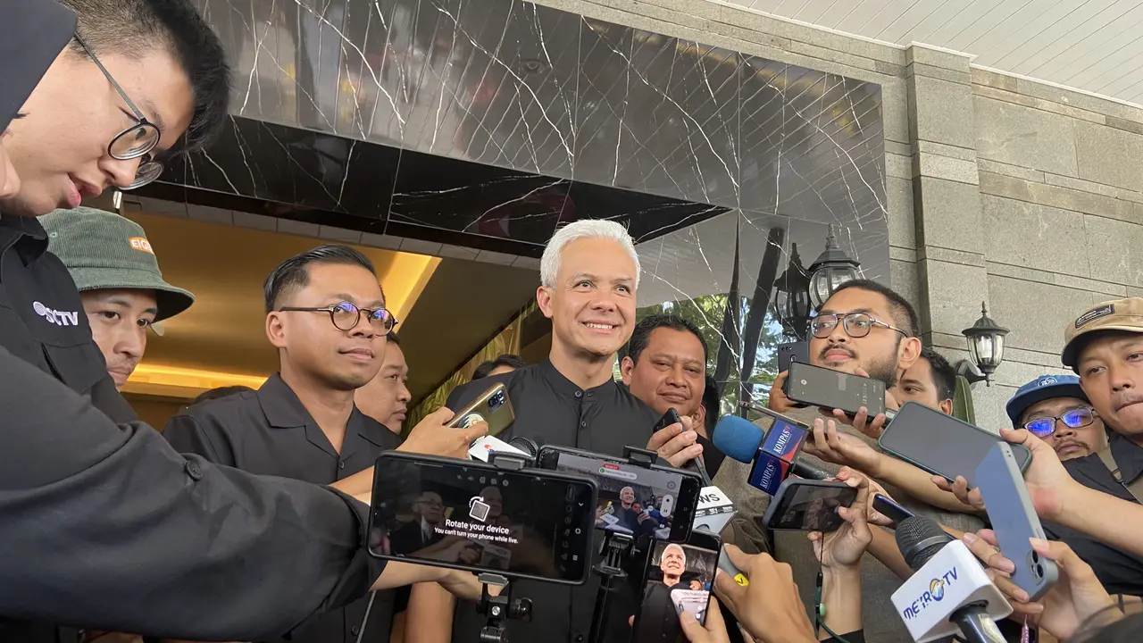 Capres nomor urut 3 Ganjar Pranowo.