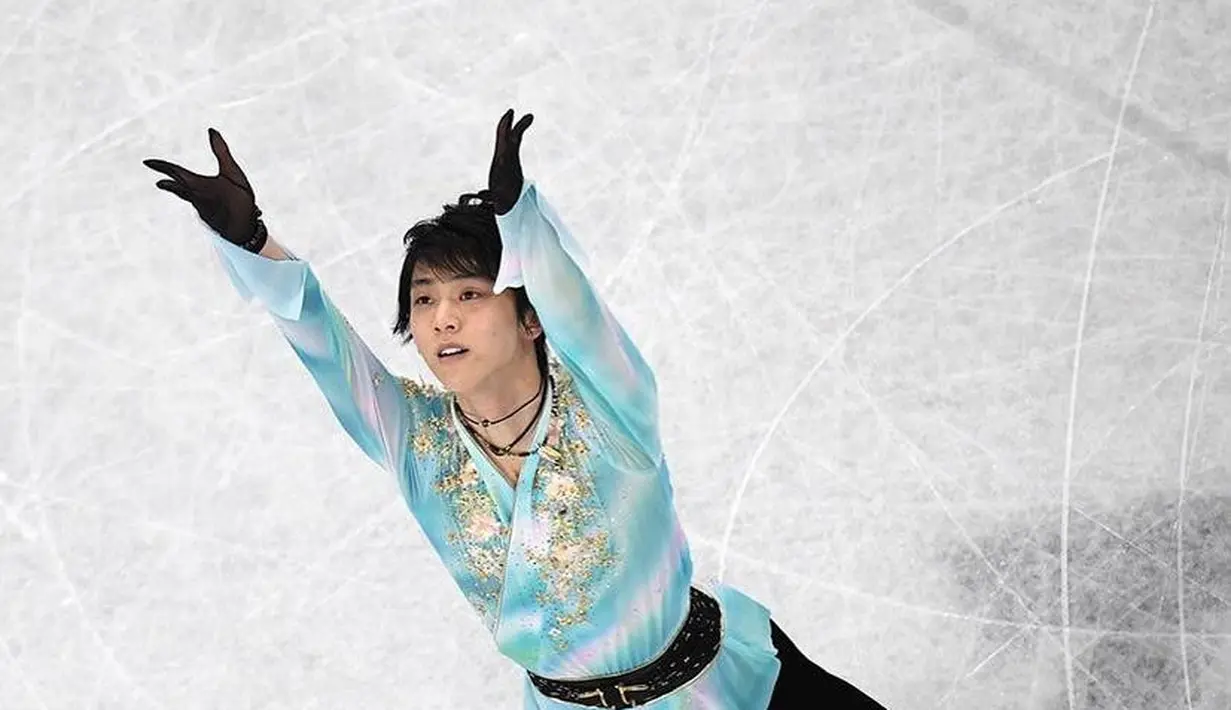 Namun sayangnya di final free skate Olimpiade Beijing pada Kamis, 10 Februari 2022 dia gagal mempertahankan gelar juara bertahan Olimpiade. (Instagram/yuzuruoi).
