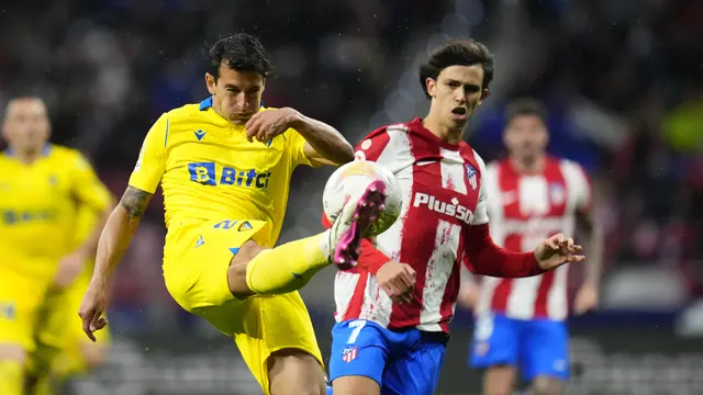 Atletico Madrid vs Cadiz di Liga Spanyol