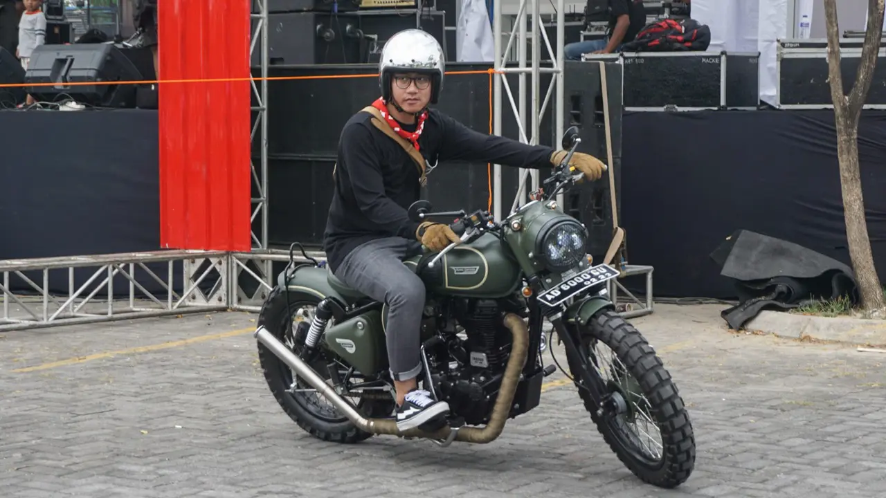 Gibran Jokowi ikut Konvoi Motor