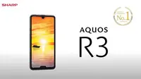 Sharp Aquos R3 (screenshot YouTube Sharp Indonesia)