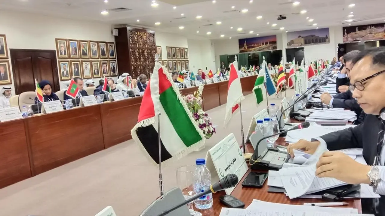 Pertemuan Senior Officials Meeting ke-47 OKI di Jeddah, Arab Saudi (foto: Kementrian Luar Negeri Indonesia/Liputan6.com)