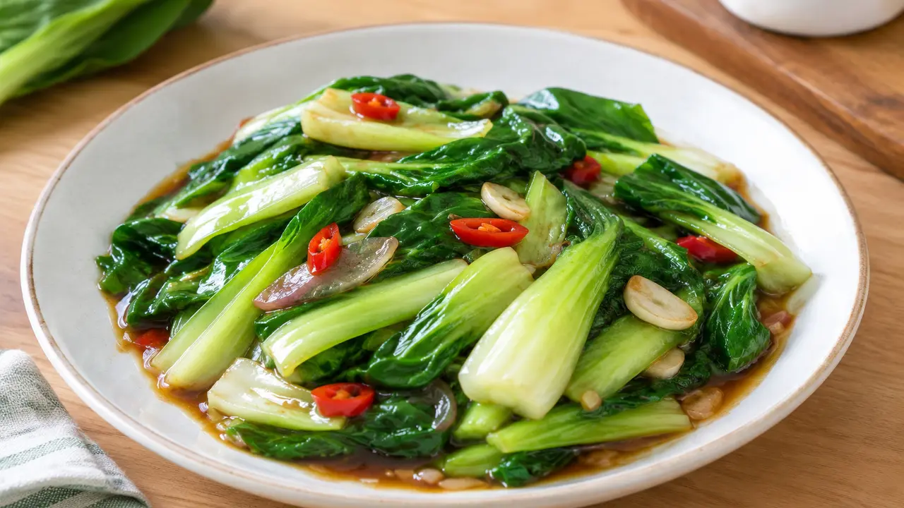 Resep Tumis Pokcoy Saus Tiram yang Renyah dan Gurih