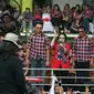 Megawati di Konser Gue 2 (Liputan6.com/ Johan Tallo)