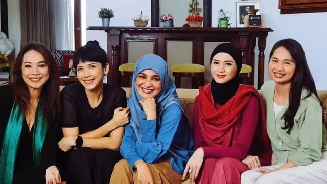 Potret Pemain Cinta Fitri Saat Reuni, Tetap Kompak Meski12 Tahun Berpisah
