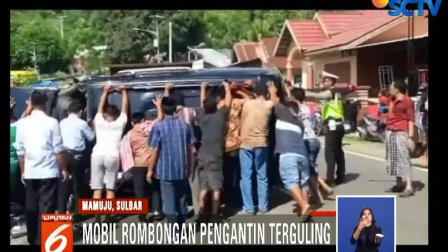 Kecelakaan bermula ketika minibus yang membawa rombongan pengantin pulang dari sebuah pesta pernikahan di Desa Bunde, Kecamatan Sampaga, Mamuju.