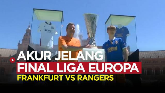 Berita video ribuan fans Eintract Frankfurt dan Glasgow Rangers memadati kota Sevilla jelang Final Liga Europa