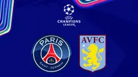 Liga Champions - PSG Vs Aston Villa (Bola.com/Adreanus Titus)