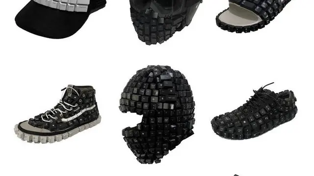 Viral Seniman Indonesia Bikin Bra dari Keyboard Bekas, Laris Sampai ke Luar Negeri