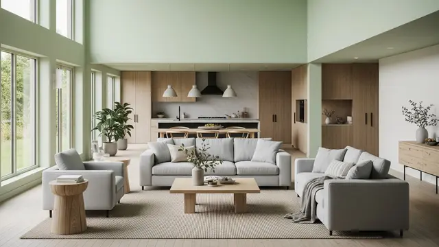 Warna Cat Plafon Rumah yang Bikin Ruangan Terasa Lebih Tinggi (Image by Gemini AI)