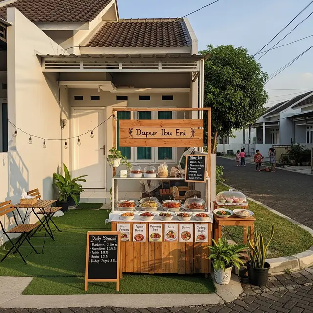 Usaha Depan Rumah Type 45 yang Cocok untuk Perumahan (Gemini AI)