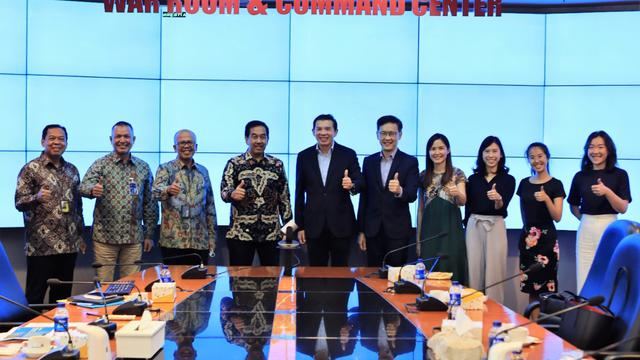 PT Angkasa Pura II dan Changi Airport Group kembali menggelar pertemuan kedua di kawasan Bandara Soekarno-Hatta, Tangerang, pada Rabu 3 Agustus 2022. (Dok. Angkasa Pura II)