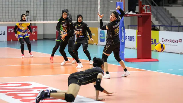 Jakarta Pertamina Fastron vs Jakarta Mandiri Popsivo Polwan