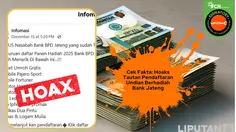 Deretan Hoaks Undian Berhadiah Catut Bank Jateng, Simak Daftarnya