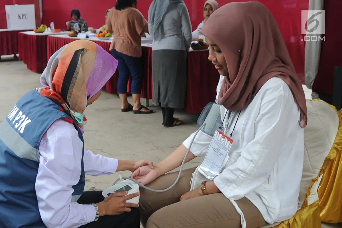 KPPS Jalani Tes Kesehatan