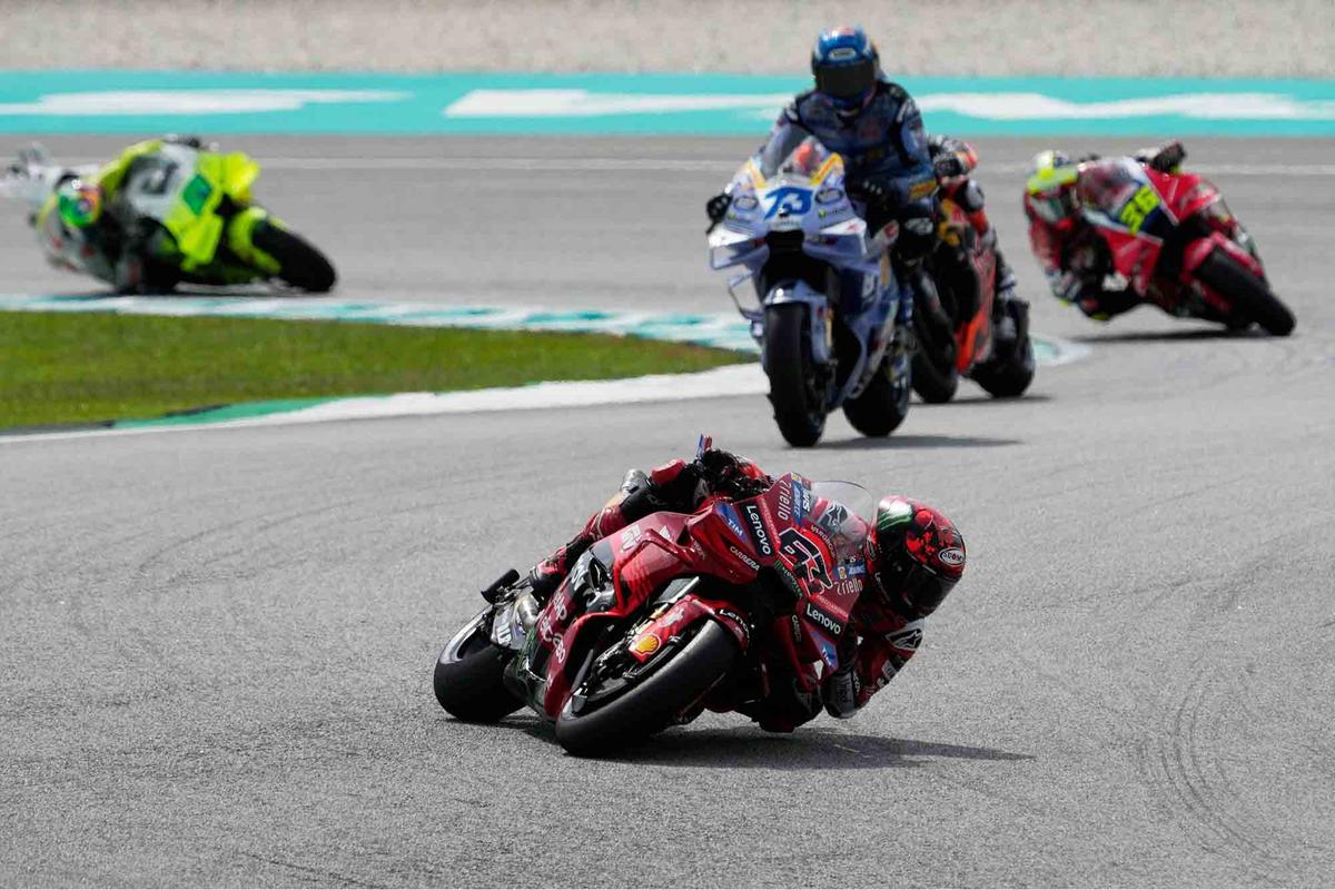 FOTO: Bagnaia Perkasa di Sepang, Dominasi Ducati Kian Tak Terbendung