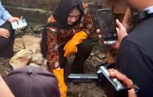 Wamen Isyana Kunjungi Ibu Hamil KEK di Rumah Sempit Tanpa Jamban dan Air Layak