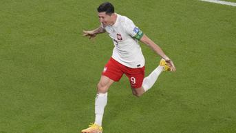 Robert Lewandowski Cetak Gol Perdana di Piala Dunia, Mimpi Jadi Nyata