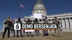 Jelang pelantikan Presiden terpilih Joe Biden, sejumlah demonstran bersenjata mendatangi gedung-gedung DPRD di beberapa negara bagian Amerika Serikat. Meski menyatakan sentimen anti pemerintah, demonstrasi berlangsung damai.