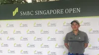 Pegolf Indonesia Danny Masrin berpartisipasi di SMBC Singapore Open 2020. (Liputan6.com/Harley Ikhsan)