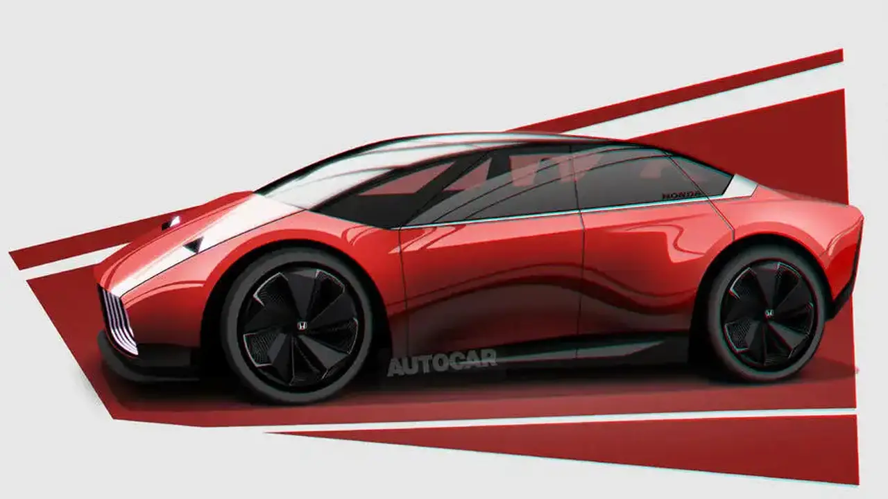 Render Model Sedan Baru Honda 0 Series